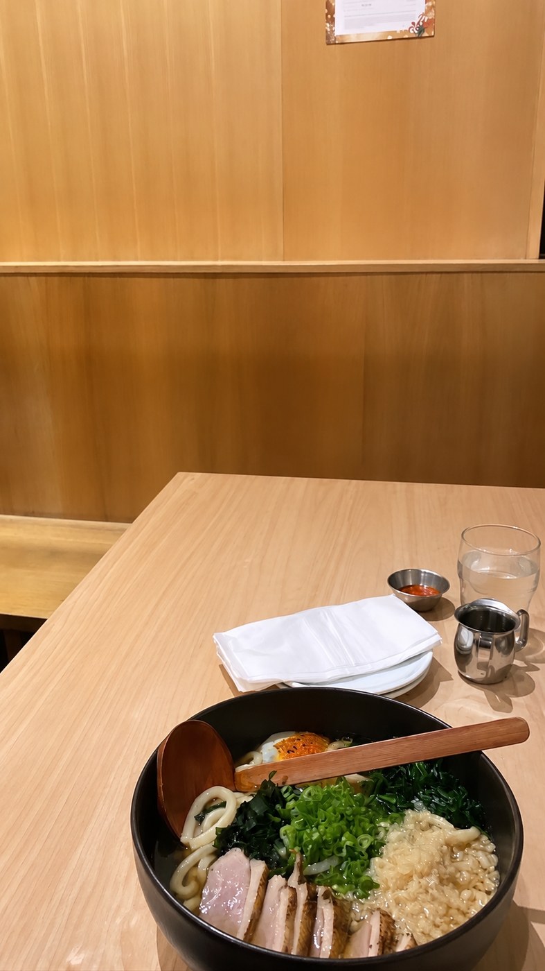 Vorher : Ramen-Restaurant, alleine